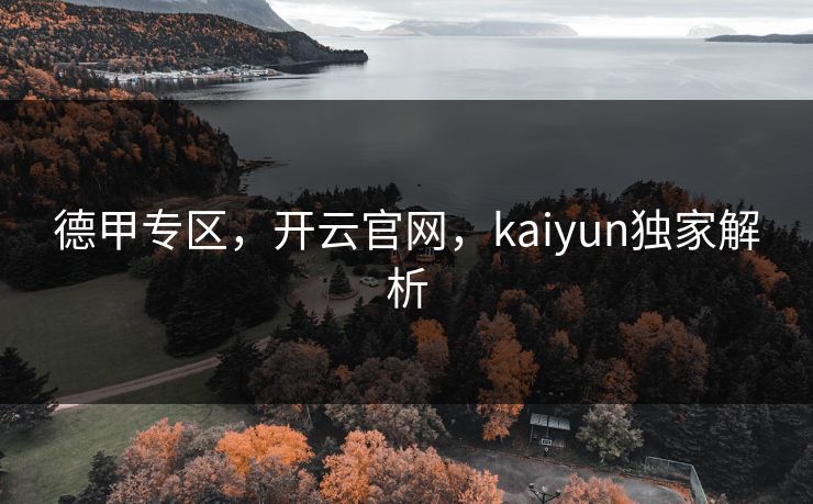 德甲专区，开云官网，kaiyun独家解析